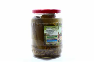Marynado salted barrel cucumbers without vinegar glass jar 720g — photo 3