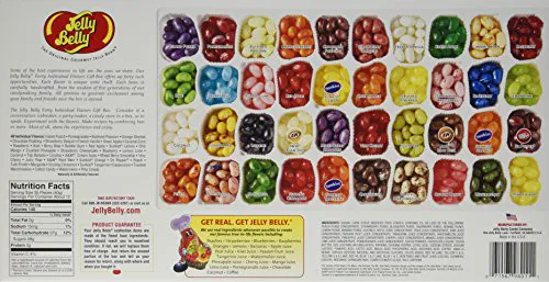 Jelly Belly Jelly Beans, 40 Flavors, 17 oz Gift Box