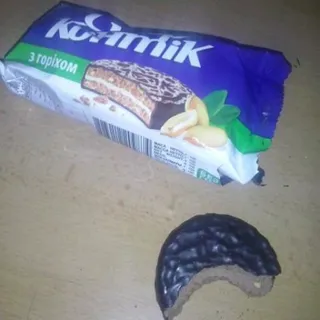 Konti Super-kontik Nut Cookies in Milk Glaze 100g pack — photo 8