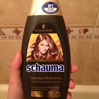 Schauma Argan Cream Care Shampoo 380ml — photo 3