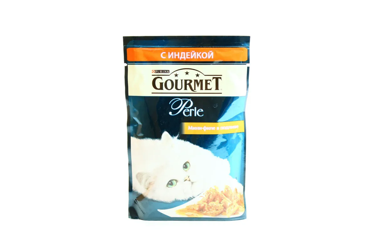 Gourmet Perle Cat Food Turkey 85g