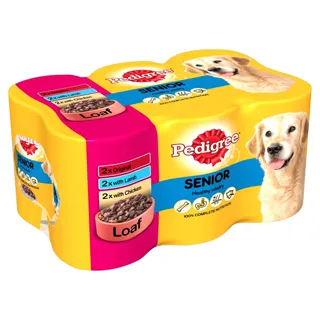 Pedigree® Senior Dog Meat Loaf Cans — photo 2