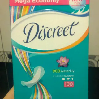 Discreet Deo Daily Pads Water Lily Multiform Hygiene 100pcs — photo 4