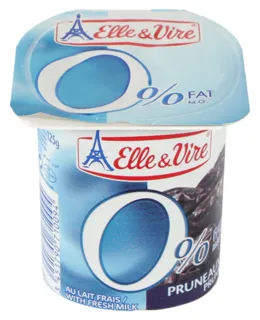 Elle&vire Milk Dessert Prune 0% 125g Plastic Cup — photo 2