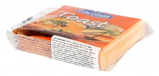 Lactima Toast Processed Sliced Cheese 36.2% flow pack 130g — photo 3