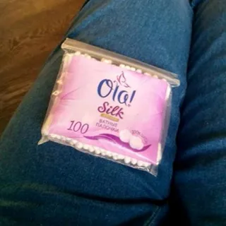 Ola Silk Sense Cotton Swabs 100 pcs — photo 3
