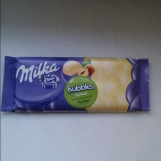 Milka Bubbles White Chocolate with Nuts 83g — photo 7