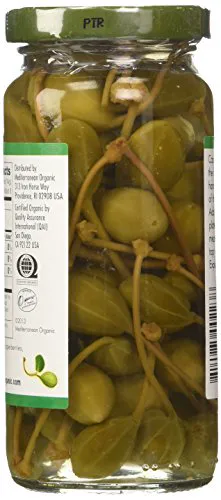 Mediterranean Organic цілі каперси, 8,11 унції