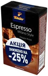 Tchibo Milano Espresso Ground Coffee 250g — photo 2