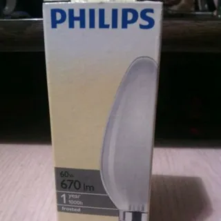 Philips B35 Matte Candle Bulb 60W E14 FR — photo 6