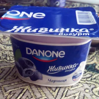 Danone Zhyvynka Blueberry Yogurt 1.5% 115g x 4 — photo 5