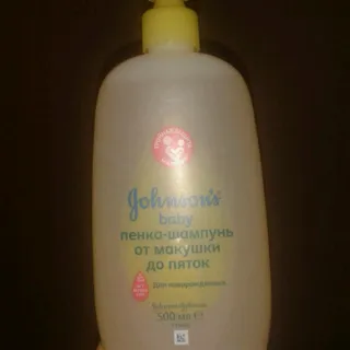 JOHNSON'S Baby Foaming Shampoo From Head to Toe for Kids 500ml — photo 6