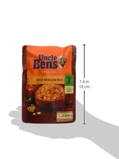 Uncle Bens® спеціальний пряний мексиканський рис для мікрохвильової печі — фото 2
