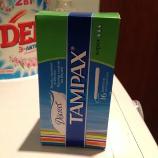 Tampax Super Dyo Tampons with Applicator 16 pcs — photo 2
