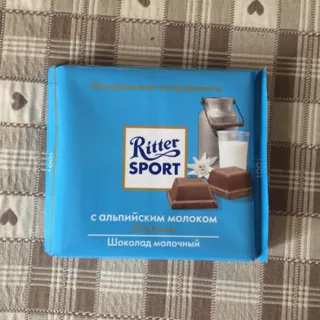 RitterSport Alpine Milk Chocolate 100g — photo 6