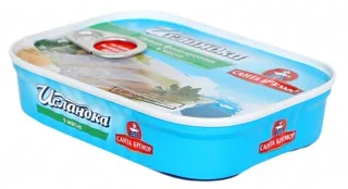 Santa Bremor Icelandic Herring Fillet 125g in Oil — photo 5