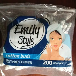 Emily Style Cotton Swabs 200 pcs — photo 2