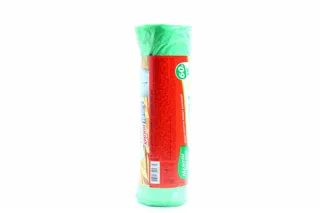 Melochi Zhizni Green Trash Bags with Drawstring 60L 15pcs — photo 4