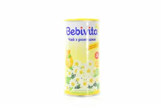 Bebivita Children's Instant Chamomile Tea Sugar-Free From 1 Week 200g Tube — photo 4