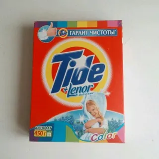 Tide Absolute Laundry Detergent + Lenor Scent Color Automatic 450g — photo 5