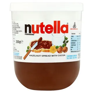 Nutella Hazelnut Cocoa Spread Glass Jar 200g — photo 9