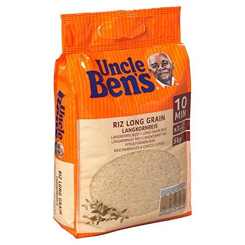 Uncle Bens Parboiled Long Grain Rice - 1 x 5 kg