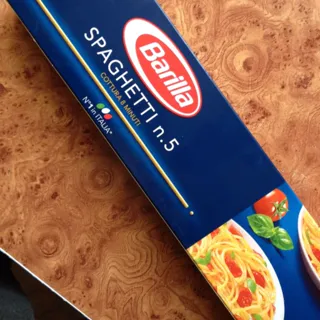 Barilla Spaghetti No. 5 pasta 500g carton box — photo 9