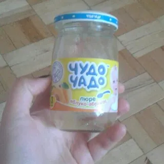 Chudo-Chado Apple Apricot Puree from 4 Months Glass Jar 170ml — photo 3