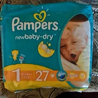 Pampers Newborn New Baby Dry diapers size 1 for 2-5 kg 27 pcs — photo 7