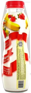 Voloshkove Pole Bifidoyogurt strawberry banana 0.05% bottle 430g — photo 5