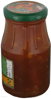 Veres Peach jam 400g glass jar — photo 2
