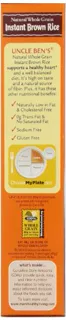 Uncle Bens Quick & Natural Brown Rice, Instant, Whole Grain, 14 oz — photo 2