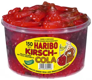 Haribo Cherry Cola / Kirsch Cola, 1350g tub — photo 4