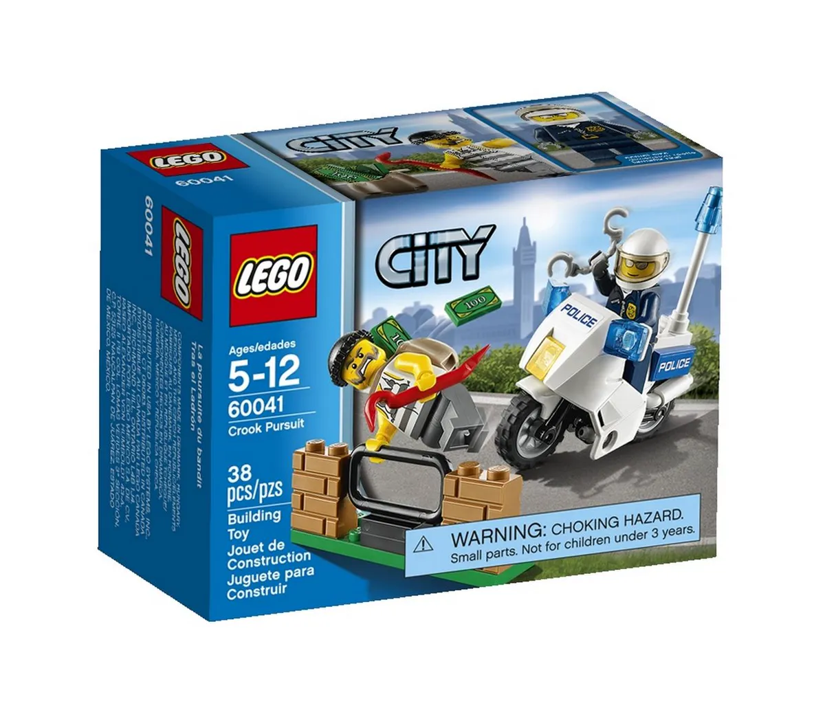 Lego City Police Chase for Kids 5-12 Years 38 Pieces