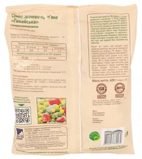 Frozen Mix Hawaiian Darus 400 g — photo 2