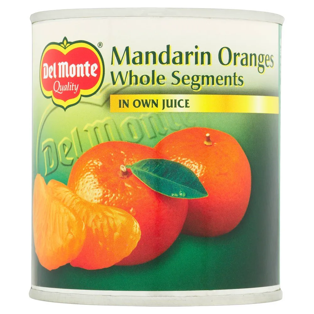 Del Monte Мандарини 298г х 12 х 1 упаковка
