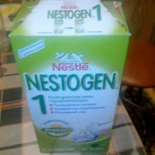 Nestle Nestogen 1 Dry Milk Mix with Prebiotics for Babies from Birth 350g — photo 4