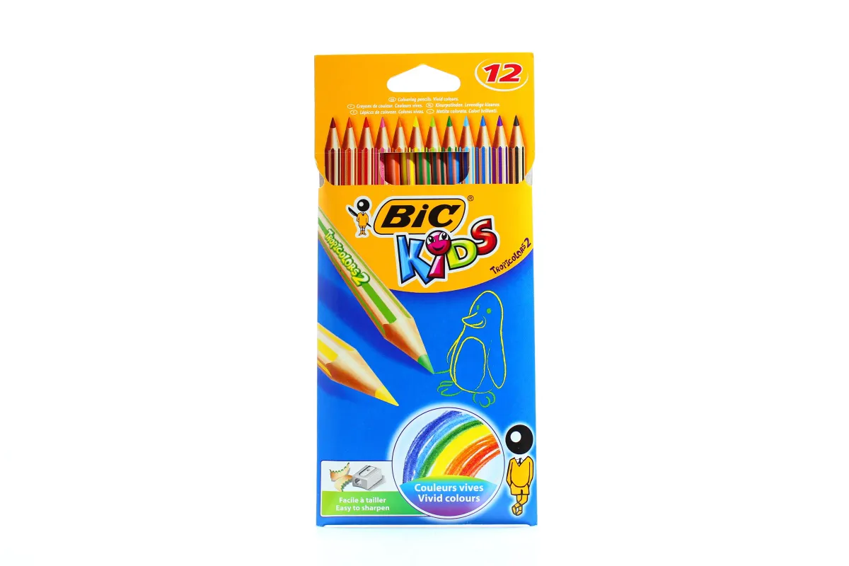 Bic Kids Tropicolor Pencil 12pcs