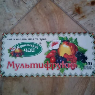 Karpatskyi Chai Multifruit Fruit, Berry and Herb Tea Bags 20x2g — photo 6