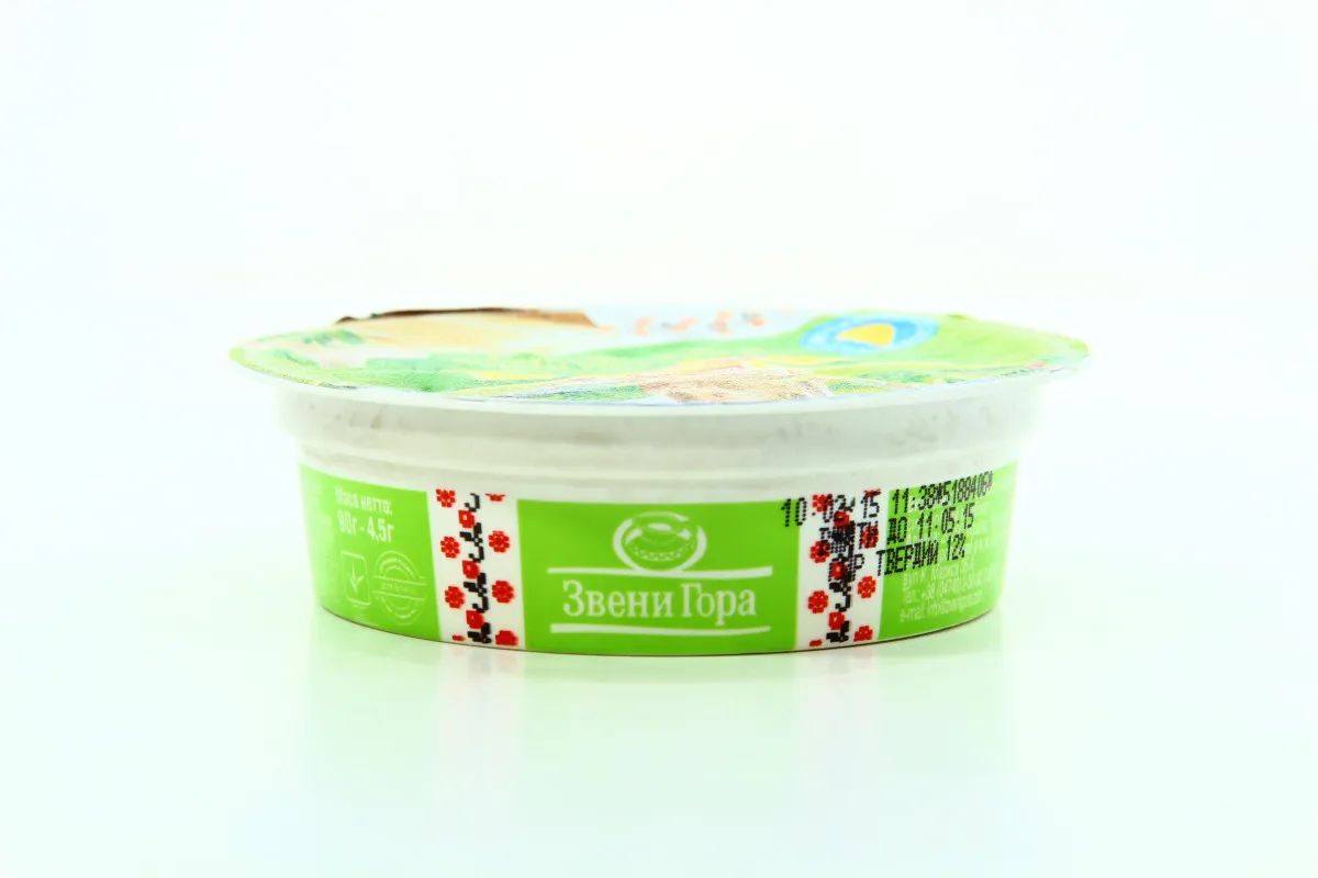 Zvenyhora Processed Cheese Spread 50% with Dill and Garlic 90g