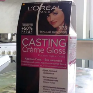 Loreal Casting Hair Dye 323 Black Chocolate — photo 7