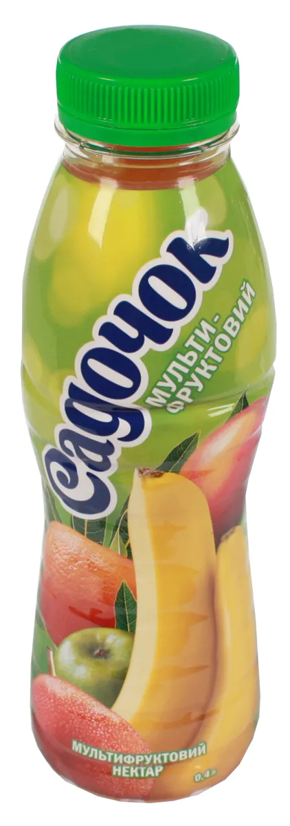 Sadochok Multifruit Nectar with Pulp 0.4L