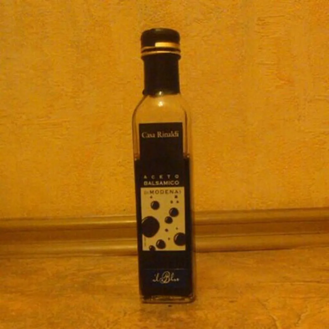 Casa Rinaldi Balsamic Vinegar 6% Blue Label Glass Bottle 250ml