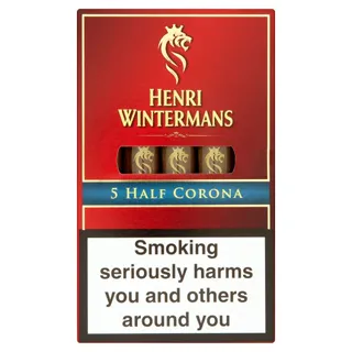 Cigarette Set: Matches + Cigarillos TM Henri Wintermans - Half Corona 5 pcs — photo 2