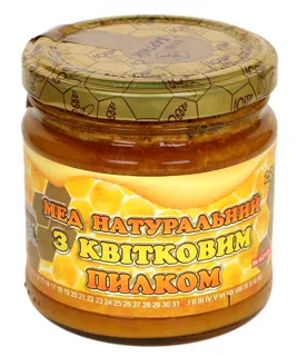 Bartnik Wildflower Honey with Pollen Glass Jar 250g — photo 7