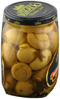 Mikado Whole Marinated Champignon Mushrooms 580ml Jar — photo 7