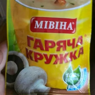 Mivina Hot Cup Champignon Puree Soup 15g — photo 2