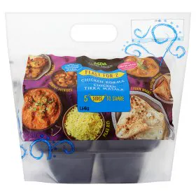 Asda Chosen By You Chicken Korma & Tikka Masala Feast for 2