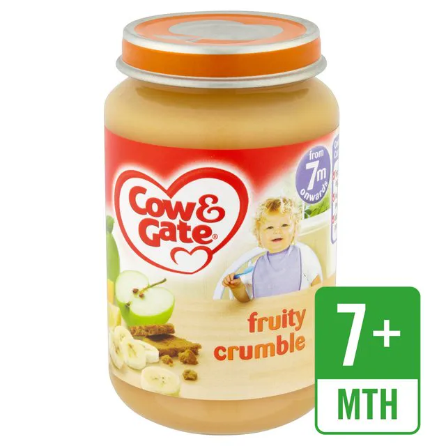 Cow & Gate 7 місяців + фруктовий крамбл