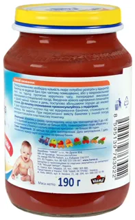 Hame Apple-Strawberry fruit puree, starch-free with prebiotics, 190g — photo 5